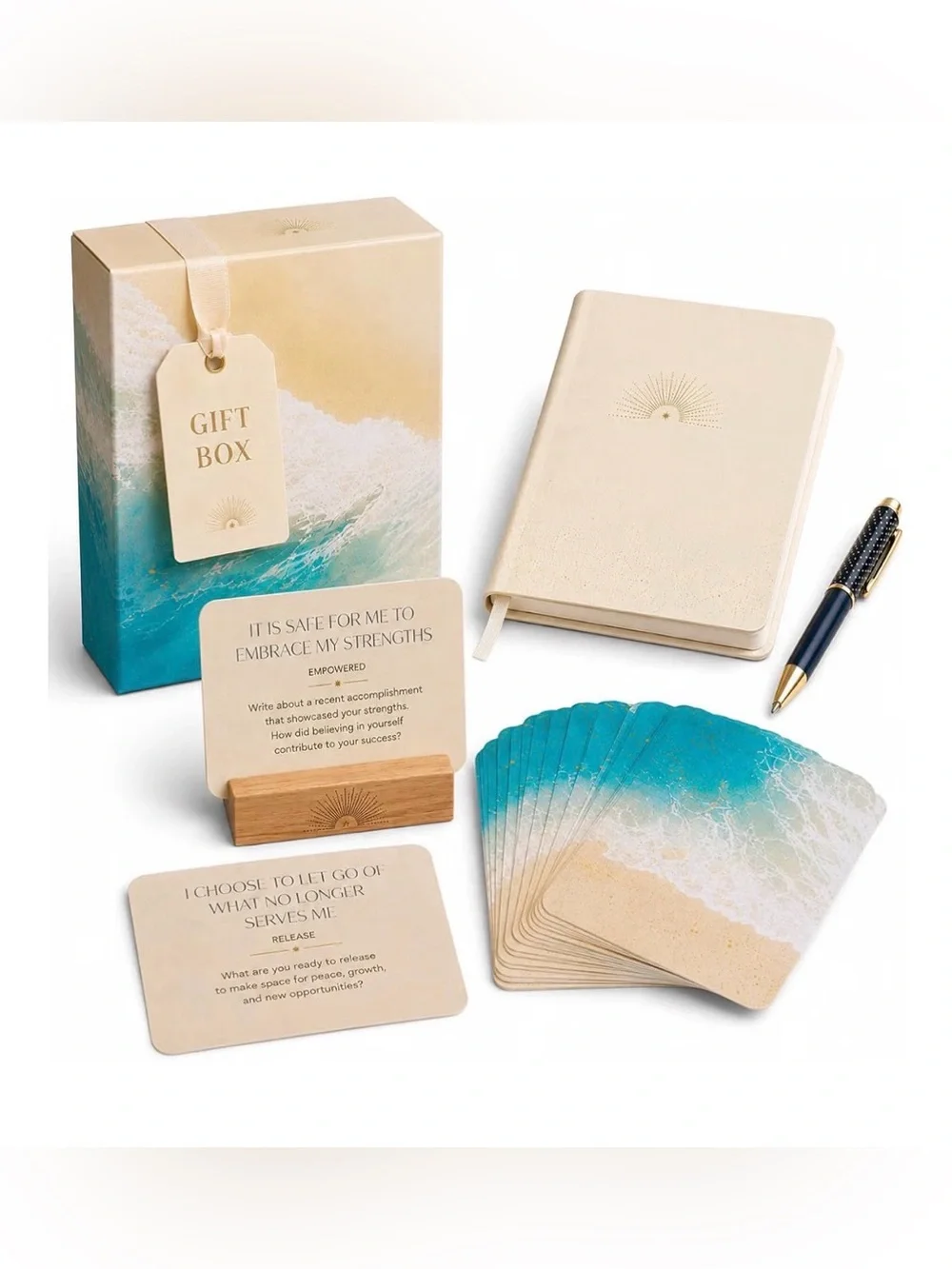 Resilient Brilliance Meditation, Journal and Affirmations Boxed Set NWT